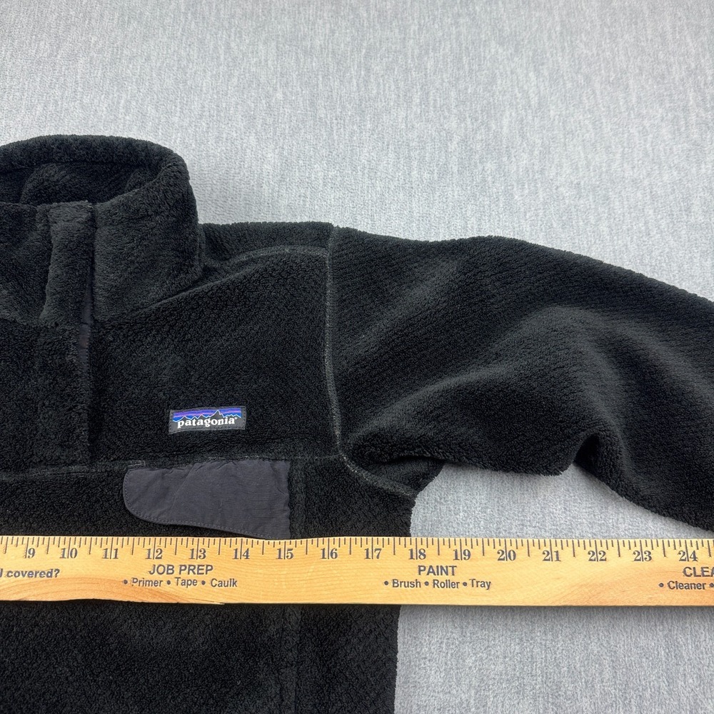Patagonia Better Sweater Jacket Womens Small Black Fleece 1/4 Snap Outdoor 25542 - Picture 8 of 13